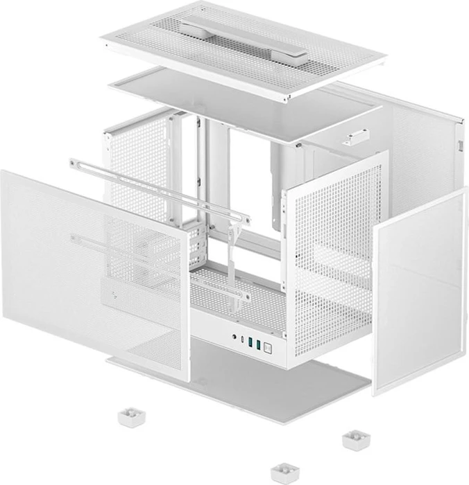 DeepCool CH160 MESH WH, weiß, Mini-ITX