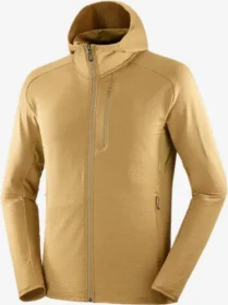 Salomon Essential Lightwarm Hooded Jacke antique bronze (Herren)