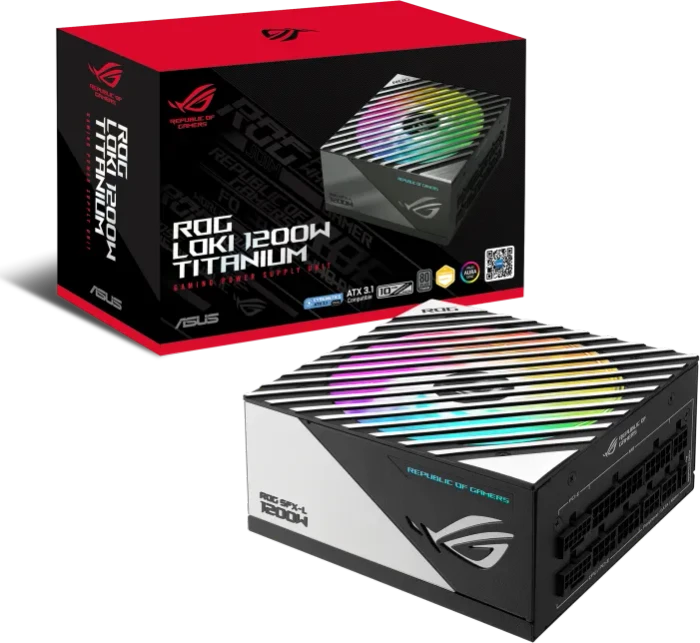 ASUS ROG Loki Titanium, ROG-LOKI-1200P-SFX-L-GAMING, 1200W, ATX 3.0