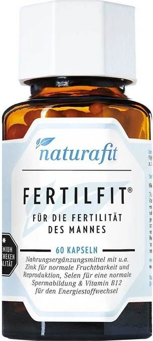 naturafit Fertilfit Für die Fertilität des Mannes Kapseln, 60 Stück