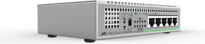 Allied Telesis CentreCOM GS910 Desktop Gigabit Switch, 5x RJ-45