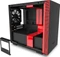 NZXT H210, schwarz/rot, Glasfenster, Mini-ITX Vorschaubild