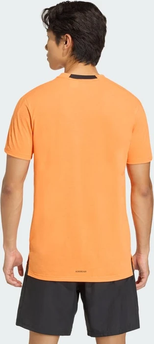 adidas Designed For Training Workout Funktionsshirt kurzarm pure orange (Herren)