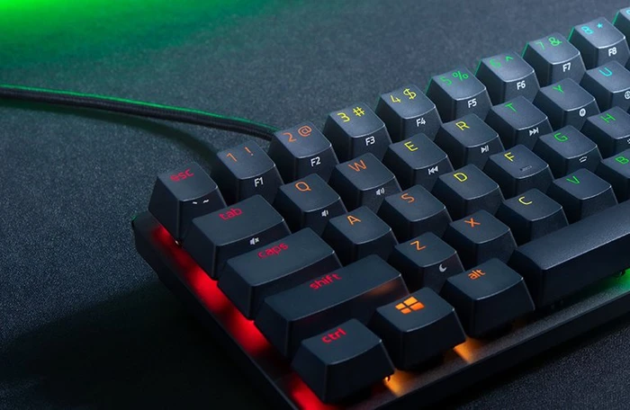 Razer Huntsman Mini, Black, Razer Linear Optical RED, USB, US