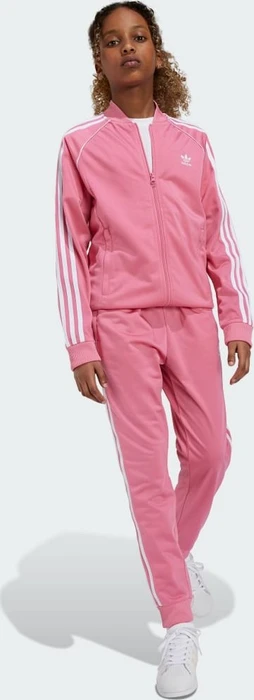 adidas Adicolor SST Trainingshose lang rose tone (Junior)