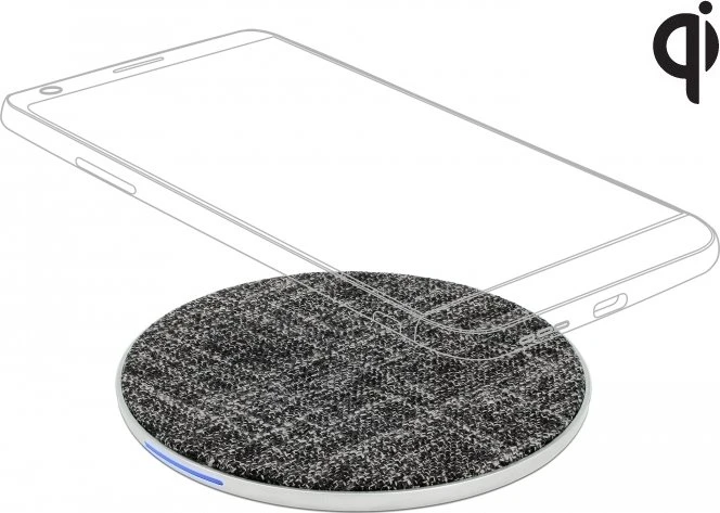 DeLOCK Wireless Qi Charger, USB-C