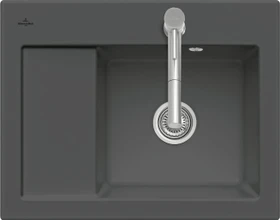 Villeroy & Boch Subway 45 Compact Einbau Becken rechts graphite