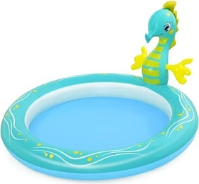 Bestway Seepferdchen Planschbecken oval 188x160x86cm