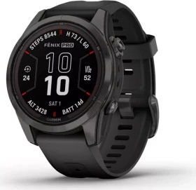 Garmin Fenix 7S Pro Sapphire Solar black/carbon grey (010-02776-11)