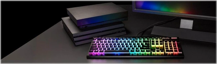 HP HyperX Alloy Elite 2, LEDs RGB, HyperX RED, USB, ND