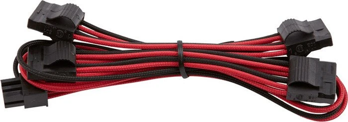 Corsair PSU Cable Kit Type 4 - Pro Package - Gen3, rot/schwarz