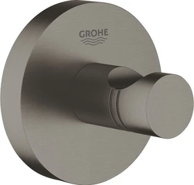 Grohe Essentials Bademantelhaken graphite gebürstet