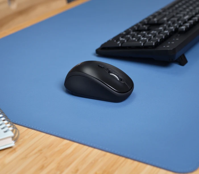 Trust Yvi+ Silent Wireless Compact Mouse schwarz, Clevergreen, USB