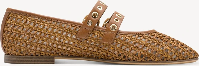 Tamaris Spangenballerinas braun (Damen)