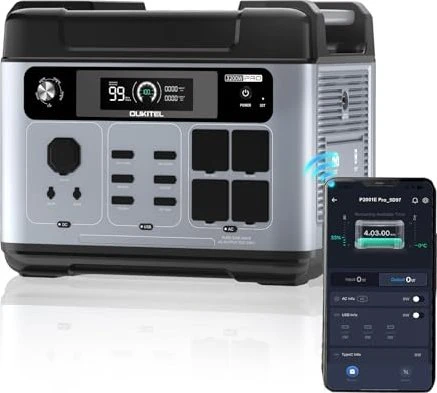 Oukitel P2001 Pro Powerstation Solargenerator, 2048Wh