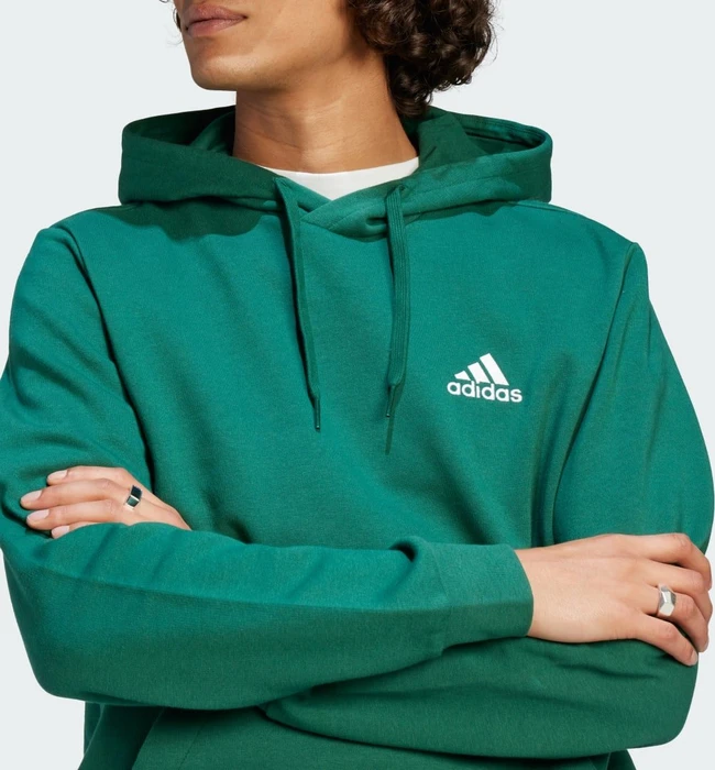 adidas Essentials Fleece Hoodie collegiate green (Herren)