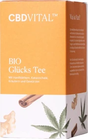 Vitrasan CBD Vital CBD Glückstee Beutel, 20 Stück