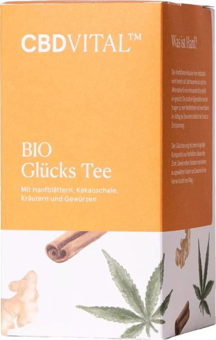 Vitrasan CBD Vital CBD Glückstee Beutel, 20 Stück