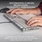 Cherry KC 500 MX LP, warm grey, MX LOW PROFILE 2.0 IVORY, USB, DE Vorschaubild