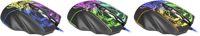 Defender Bulletstorm GM-928 RGB Gaming Mouse schwarz, USB