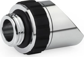 Alphacool Apex Grip 45° Winkeladapter G1/4" AG auf G1/4" IG, chrom