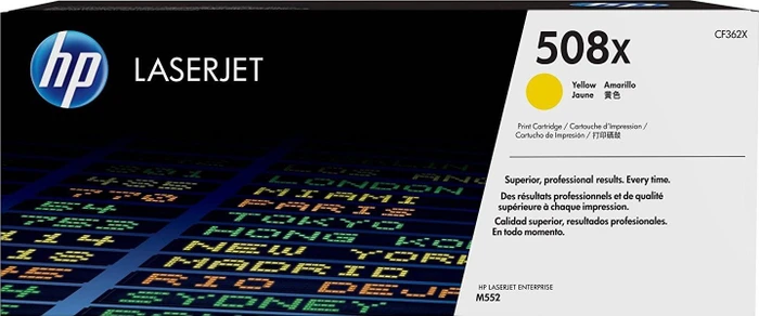 HP Toner 508X gelb hohe Kapazität