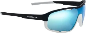 Swiss Eye Joker black matt-white/smoke ice blue revo