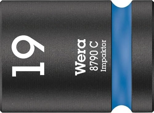 Wera 8790 C Impaktor Außensechskant Steckschlüssel 1/2", 19x38mm