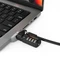 Compulocks Ledge Lock Adapter mit Sicherheitsschloss für MacBook Pro 14" (M1, M2, M3), silber/schwarz Vorschaubild