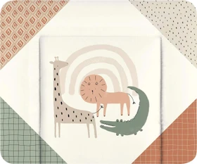 Julius Zöllner Softy Wickelauflage, 85x75cm wild friends