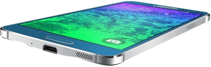 Samsung Galaxy Alpha SM-G850F blau