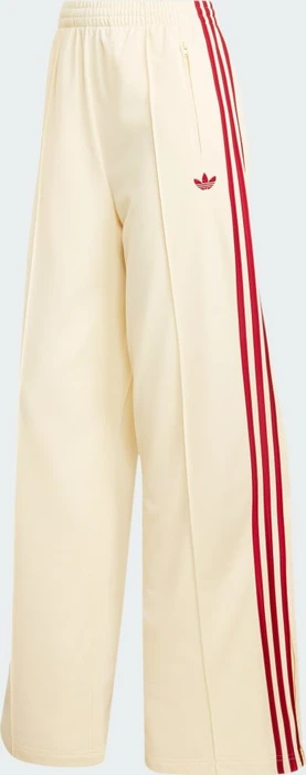 adidas Firebird Trainingshose lang warm vanilla/team victory red (Damen)