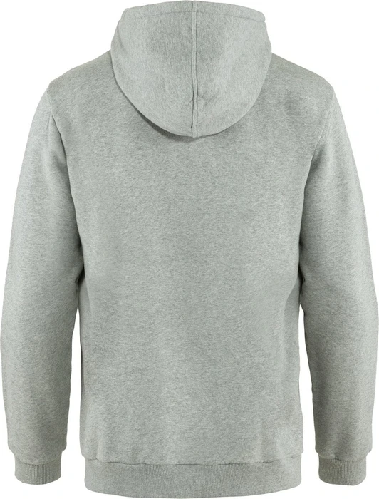 Fjällräven Logo Hoodie grey/melange (Herren)