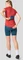 Odlo The Essential Print Trikot kurzarm american beauty/cayenne (Damen) Vorschaubild