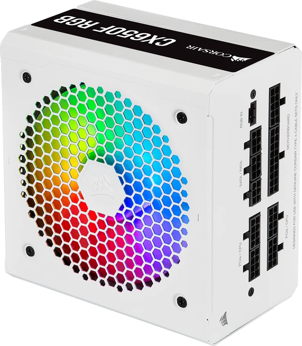 Corsair CX-F RGB White Series CX650F RGB 650W, ATX