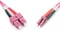 Digitus LWL Duplex Kabel, OM4, 2x LC Stecker/2x SC Stecker, 3m, violett Vorschaubild