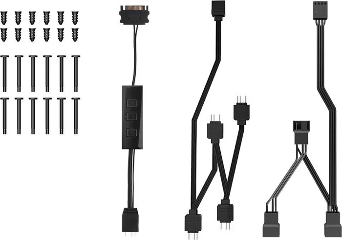 ID-Cooling TF-12025-ARGB-Trio, schwarz, 120mm, 3er-Pack