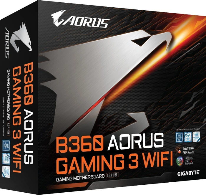 GIGABYTE B360 AORUS Gaming 3 WIFI (Intel 1151 v2)