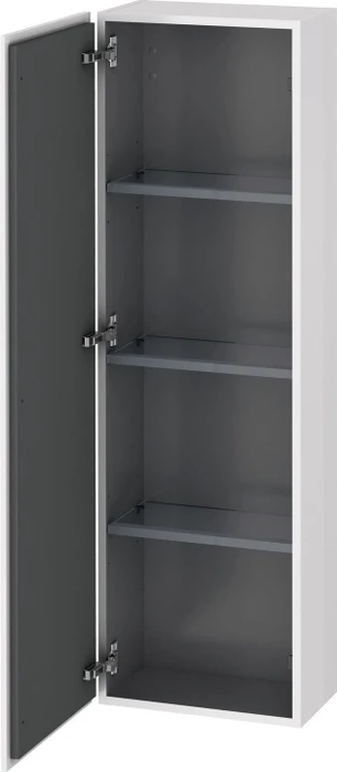 Duravit L-Cube Halbhochschrank 400 x 243 x 1320 mm graphit matt