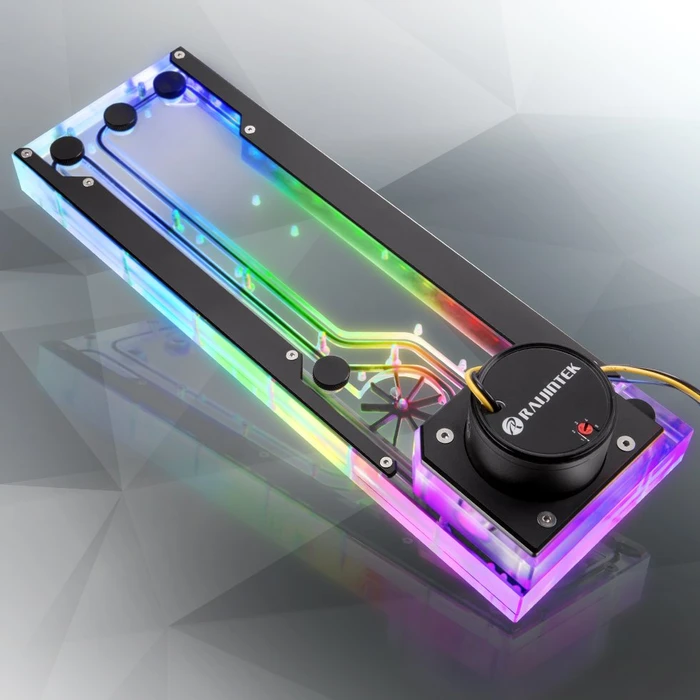Raijintek Acheron 360 D5 EVO RBW Distro Plate, Verteilerplatte mit Pumpe