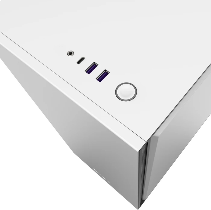 NZXT H710, weiß, Glasfenster