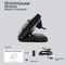 Contour Design UniMouse kabellose Vertikale Maus, schwarz matt, Linkshänder, USB/Bluetooth Vorschaubild