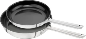 Zwilling Trueflow Bratpfanne silber/schwarz, 2-tlg.