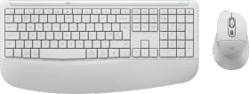 Logitech MK880 Signature Comfort Plus Combo Off-White, USB/Bluetooth, UK