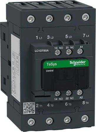 Schneider Electric Leistungsschütz LC1D 4p, +1S+1Ö, Spule 230 V AC