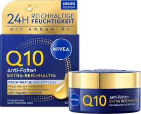 Nivea Q10 Anti-Falten Extra Reichhaltige Nachtpflege, 50ml