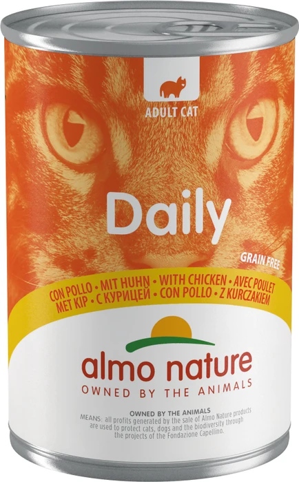 almo nature Daily Cats 400, mit Huhn, 400g