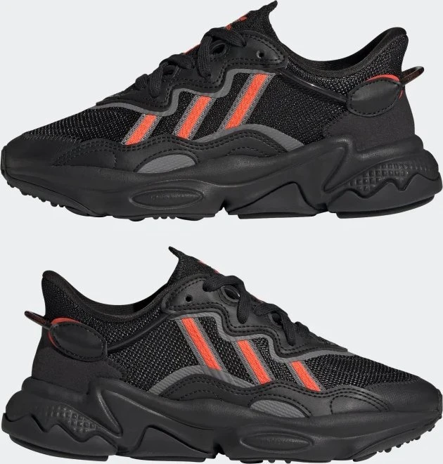 adidas Ozweego core black/solar red/grey six (Junior)
