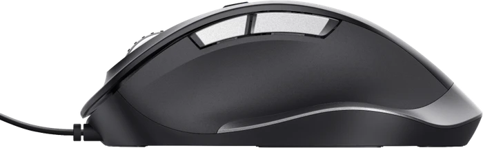 Trust Fyda Wired Comfort Mouse schwarz, ECO zertifiziert, USB