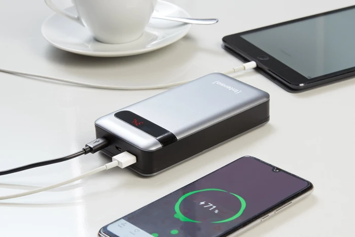 Intenso Powerbank PD 20000 schwarz/silber